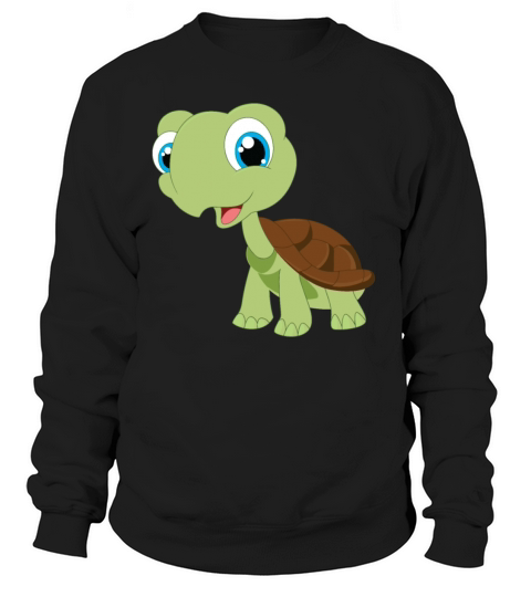 baby turtle gift idea present Women's Sweatshirt