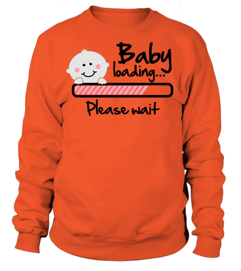 Baby loading - please wait Women's Sweatshirt