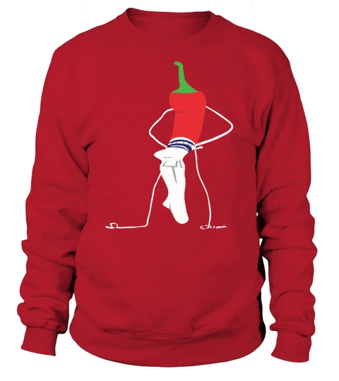 Is that a red hot chili pepper in your sock or are you happy to Sweatshirt Unisex