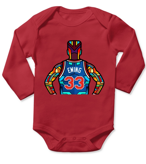Patrick Ewing Long Sleeve Baby One-Piece