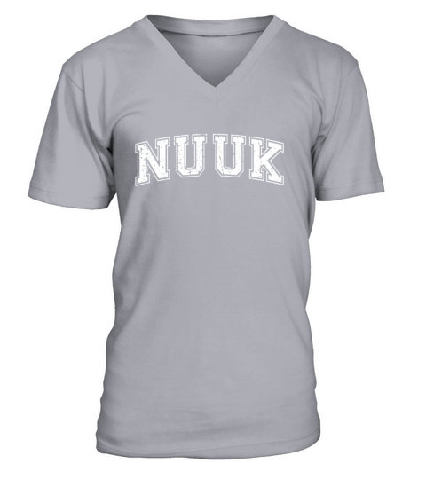 Nuuk City Capital of Greenland Men's V-Neck T-shirt