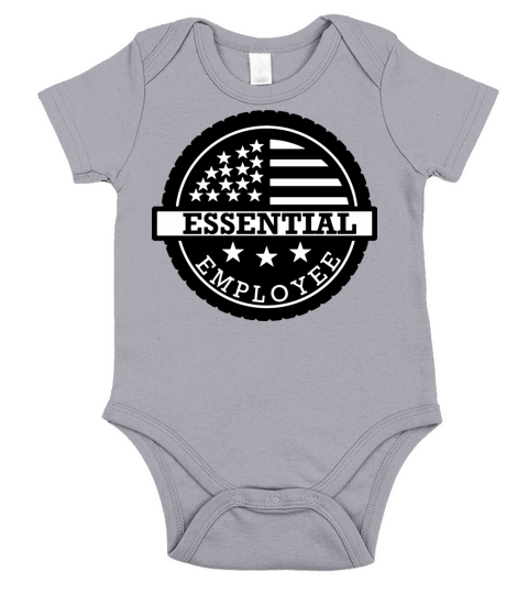 essential worker Short Sleeve Baby One-Piece