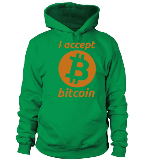 I Accept Bitcoin Women's Hoodie