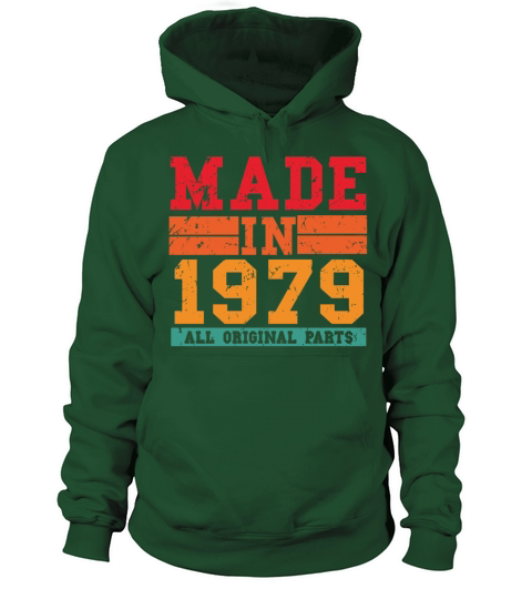 1979 Birthday Vintage Saying Women's Hoodie