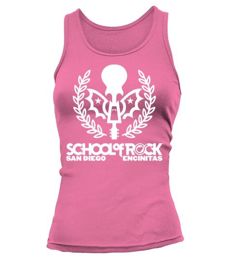 School of Rock White Bat Logo SD EN Women's Tank Top
