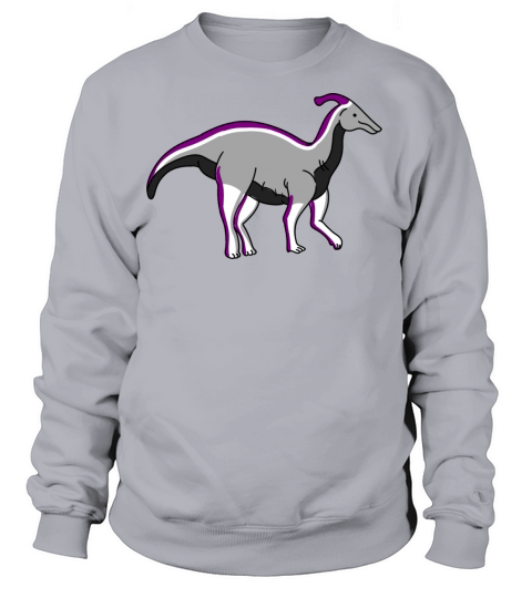 Asexual Dinosaur In Space Asexual Pride Women's Sweatshirt