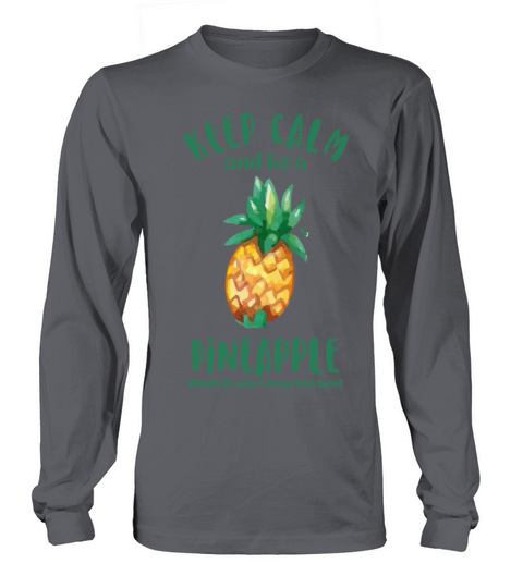Keep Calm Pineapple Men's Long Sleeve