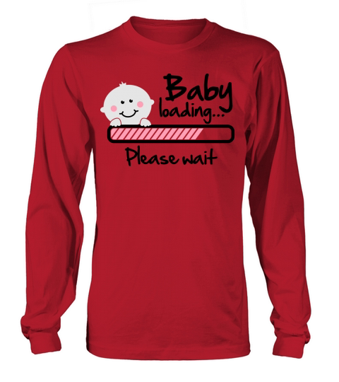 Baby loading - please wait Women's Long Sleeve