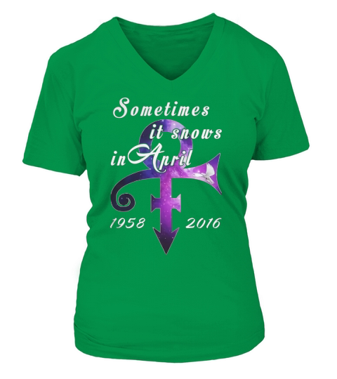 Sometimes it snow in April V-neck T-Shirt Woman