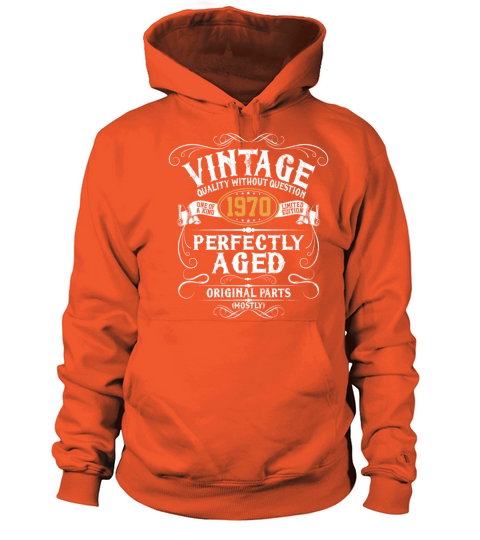 50th Birthday Gift Funny Vintage 1970 Women's Hoodie