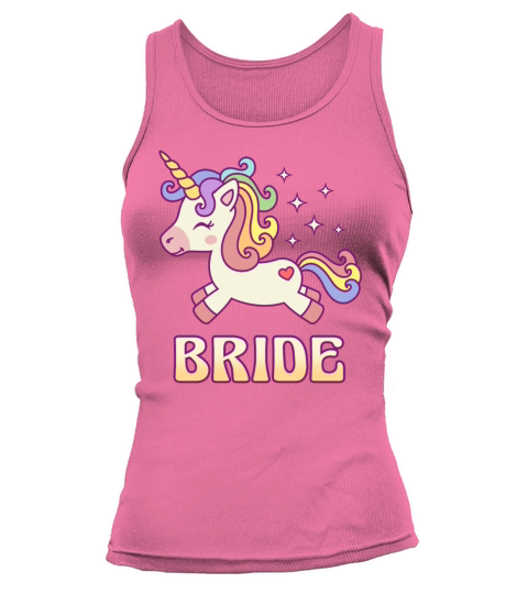 Bride Unicorn Bachelorette Party Women's Tank Top
