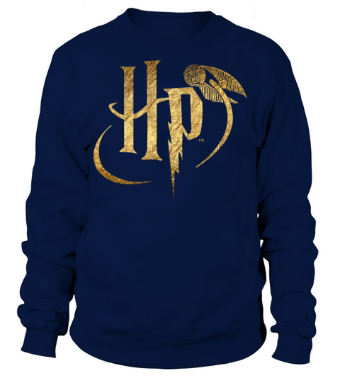 Harry Potter Small Logo Gold Men's Sweatshirt