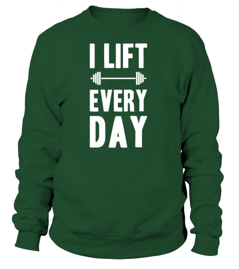 Gym fit lift weights gift idea muscles workout Men's Sweatshirt