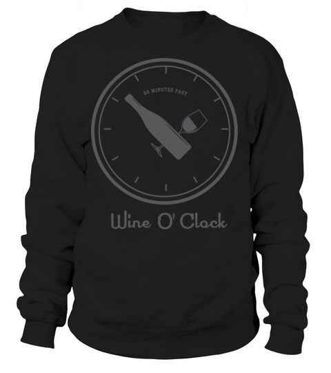 Wine O Clock Women's Sweatshirt