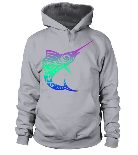 Maori Swordfish Polynesian Tribal Tattoo Gift Idea Women's Hoodie