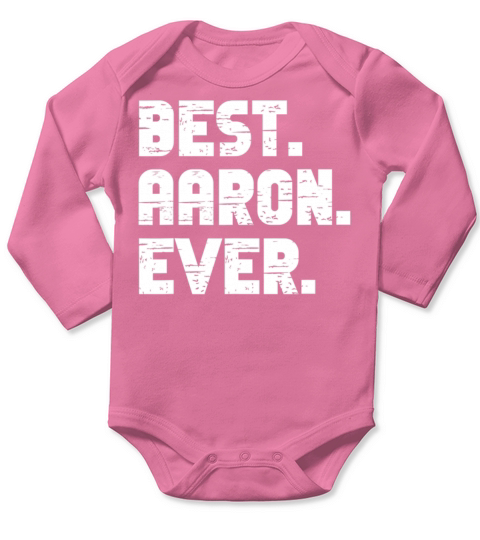 Best Aaron Ever Popular Birth Names Aaron Costume Long Sleeve Baby One-Piece