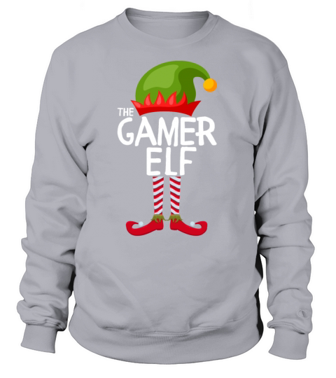 the gamer elf matching christmas family Women's Sweatshirt