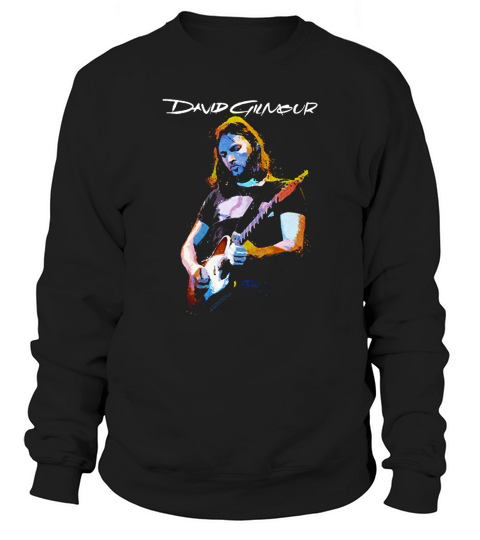 Popfunk David Gilmour Pink Floyd Guitar Sweatshirt Unisex