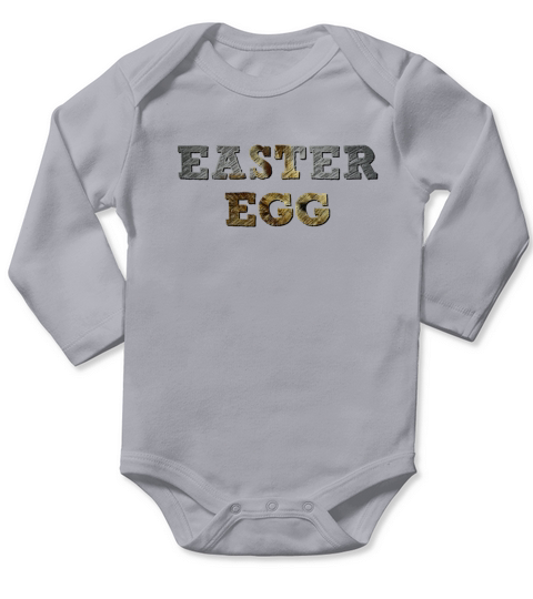 Easter Egg Long Sleeve Baby One-Piece