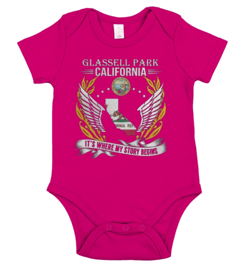 Glassell Park California is where my story begins - Unisex Long Sleeve Short Sleeve Baby One-Piece