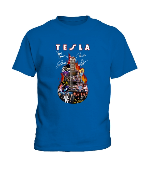 Tesla Guitar Kids T-Shirt