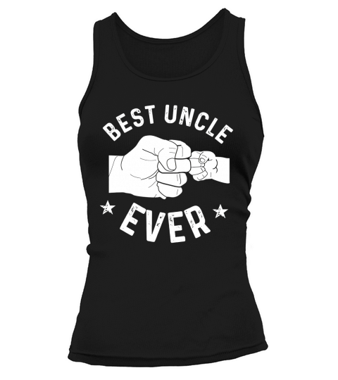 Funny Best Uncle Ever Fist Bump Tank top Woman