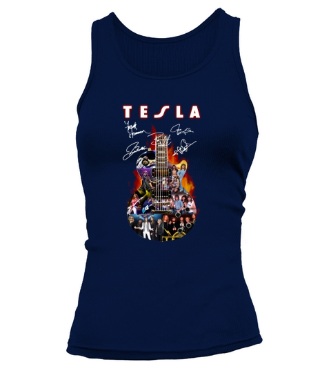 Tesla Guitar Tank top Woman