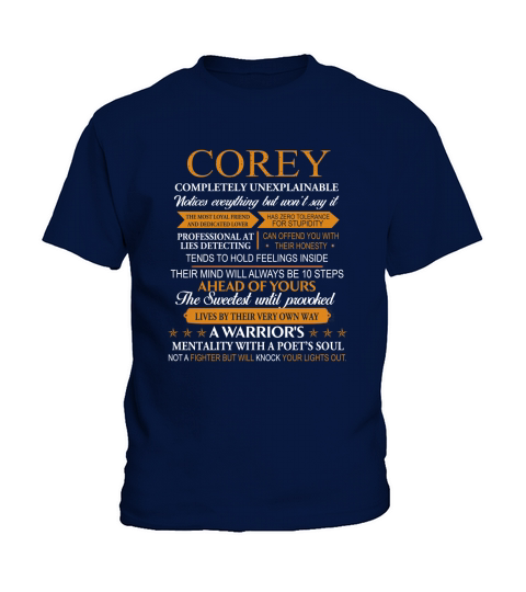 Corey completely unexplainable Kids T-Shirt