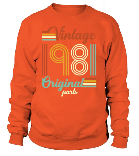 Vintage 1981 Original Women's Sweatshirt