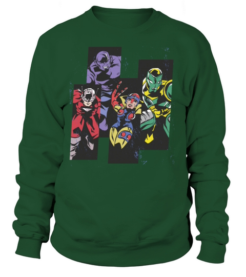 Different Superheroes Women's Sweatshirt