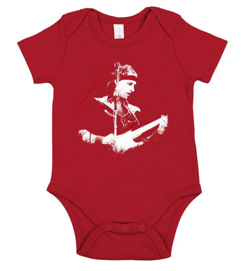Mark Knopfler Fan Short Sleeve Baby One-Piece