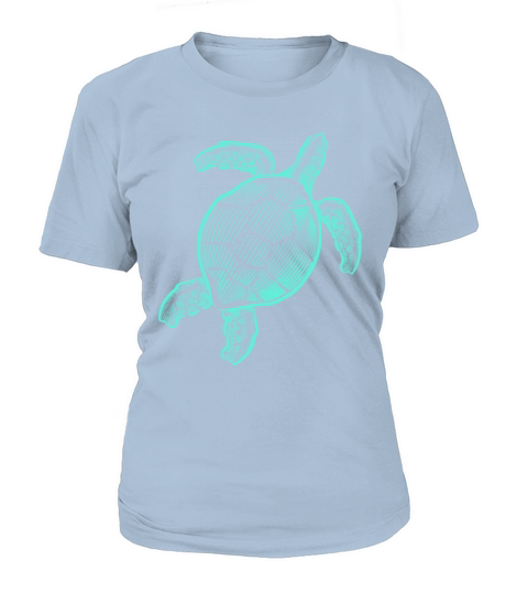 Blue Turtle Women's T-Shirt