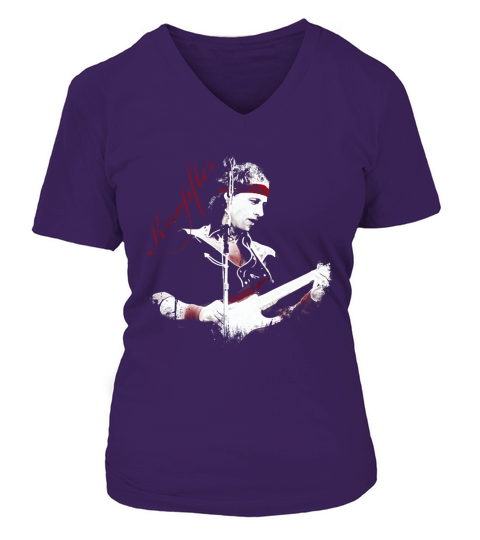 Mark Knopfler Fan V-neck T-Shirt Woman