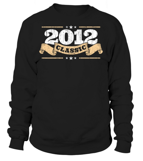 Anniversary 2012 Classic Matching Couple Distresse Women's Sweatshirt