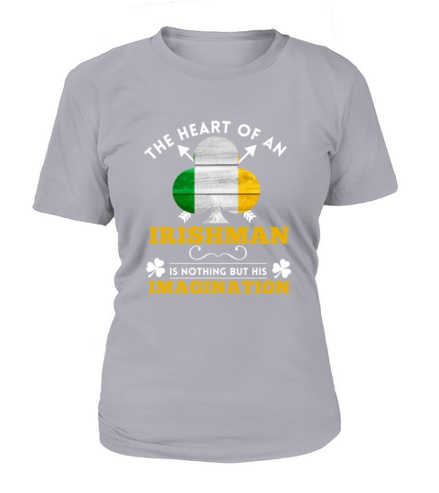ST PATRICKS DAY THE HEART OF AN IRISHMAN Women's T-Shirt