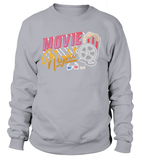 Movie Watching Cinema Popcorn Binge Watching Women's Sweatshirt