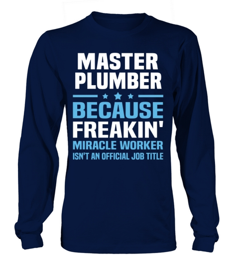Master Plumber Women's Long Sleeve