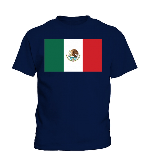 Flag of Mexico Cool Mexican Flag Kids T-Shirt