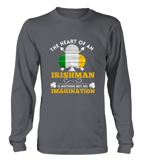 ST PATRICKS DAY THE HEART OF AN IRISHMAN Women's Long Sleeve