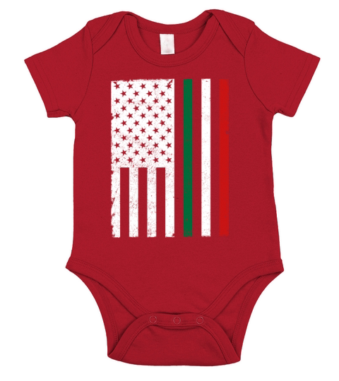 Mexican American Flag Cinco De Mayo Mexico USA Short Sleeve Baby One-Piece