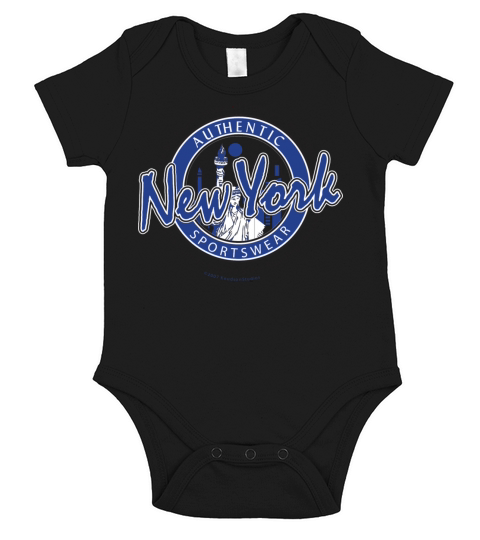 New-York-Authentic-Tee Short Sleeve Baby One-Piece