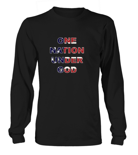 One Nation Under God Men's Long Sleeve