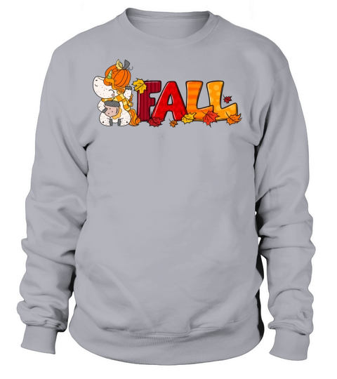 Cute Halloween Pumpkin Girls Women Witchy Unicorn Women's Sweatshirt