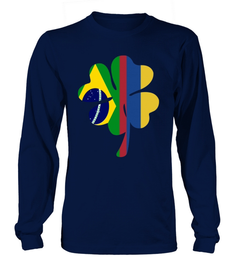 Happy St Patrick’s Day Colombia and Brazil 2020 Nationality Long sleeved Unisex