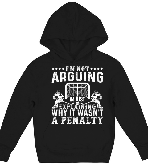 Funny Hockey Gift Kids Hoodie