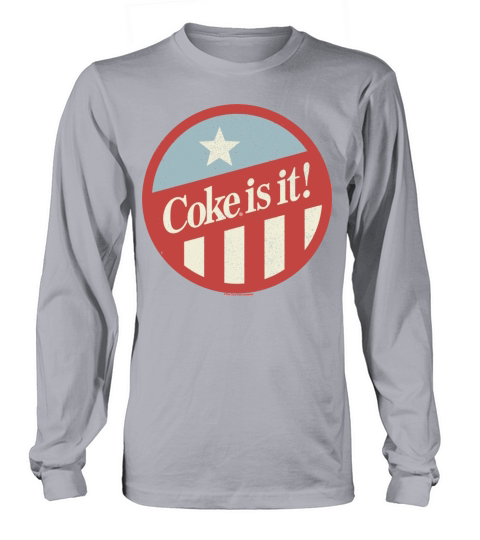 Coca-Cola Coke It Is Circle LogoGift Tee Women's Long Sleeve