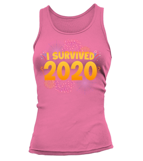 I Survived 2020 Funny New Year 2021 Present Women's Tank Top