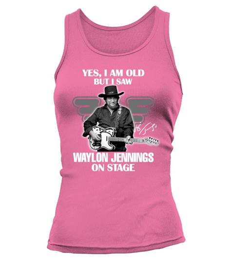Yes I Am Old But I Saw Waylon Jennings On Stage - Coffee Mug (colored) Tank top Woman