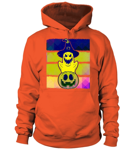 Halloween Ghost Pumpkin Funny skeleton Women's Hoodie