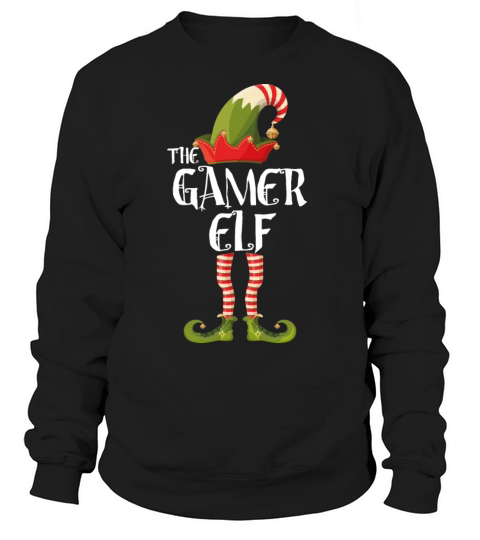 the gamer elf Men's Sweatshirt